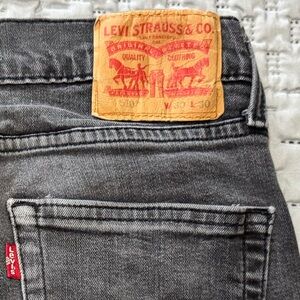 Levi's Men's Charcoal Jeans